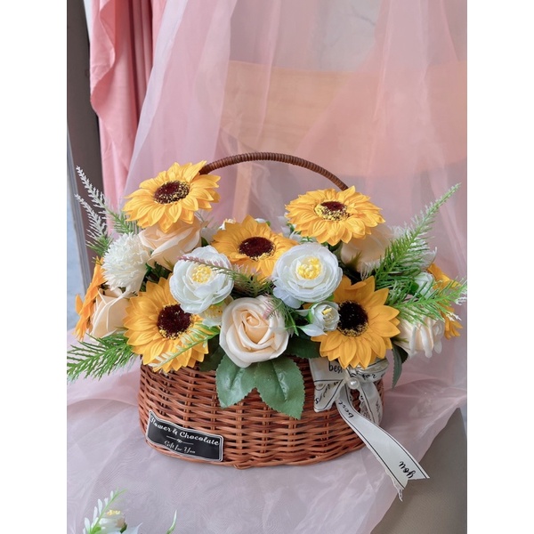 Rỏ hoa hướng dương siêu xinh tặng 20/11