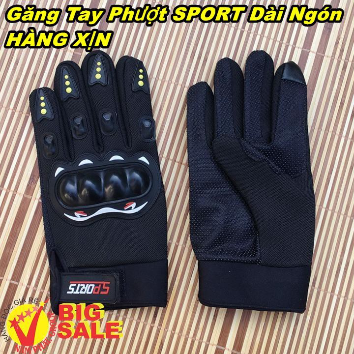 Găng Tay Phượt SPORT Dài Ngón HÀNG XỊN