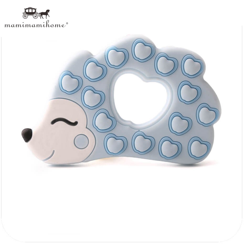 Đồ chơi Mamimamihome hình chú nhím làm từ silicon dành cho bé