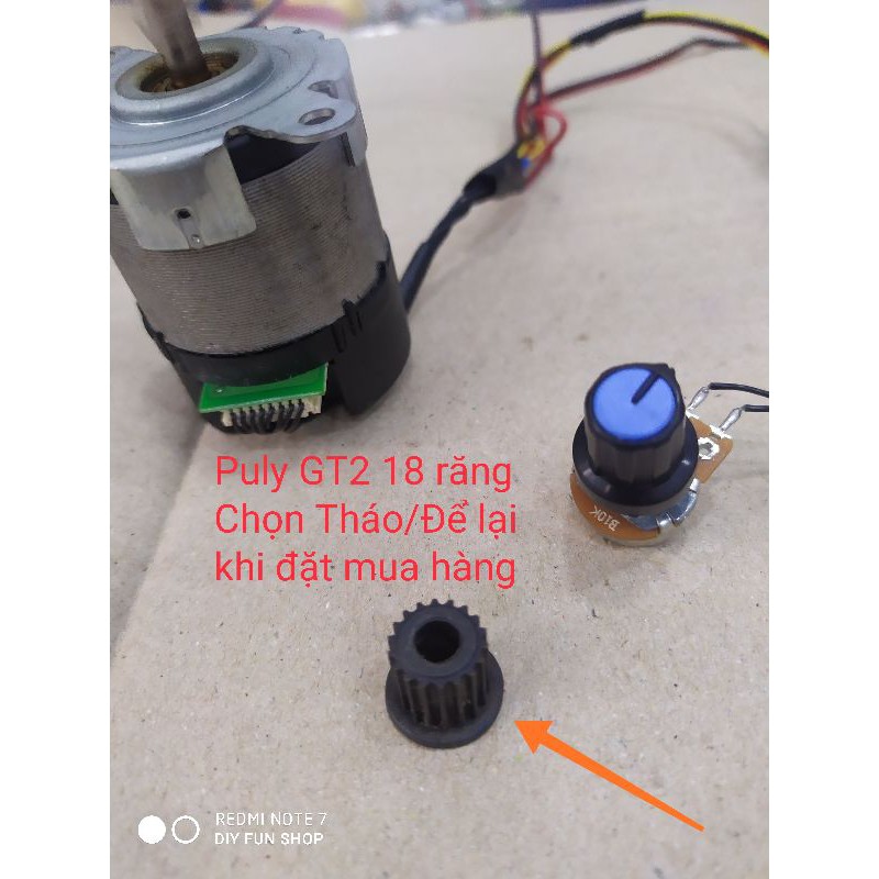 Chế Khoan, Mài, Cắt mini với Brushless Motor 3 pha Đấu nối mạch + Đảo Chiều hoàn thiện