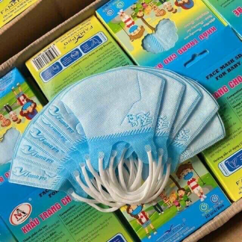 Khẩu Trang 5D Cho Bé