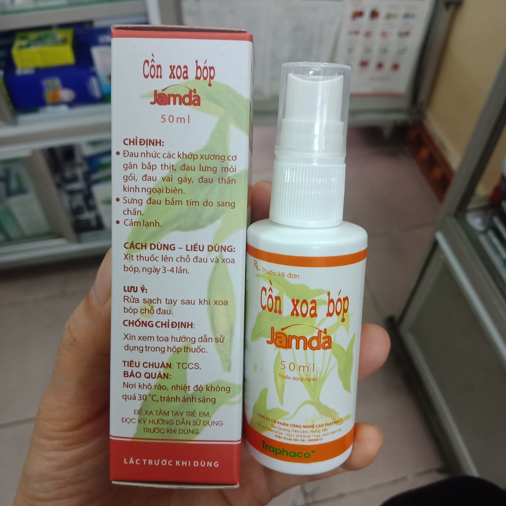 Côn xoa bóp JAMDA lọ 50ml