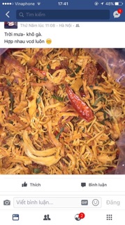 500G KHÔ GÀ CAY LÁ CHANH