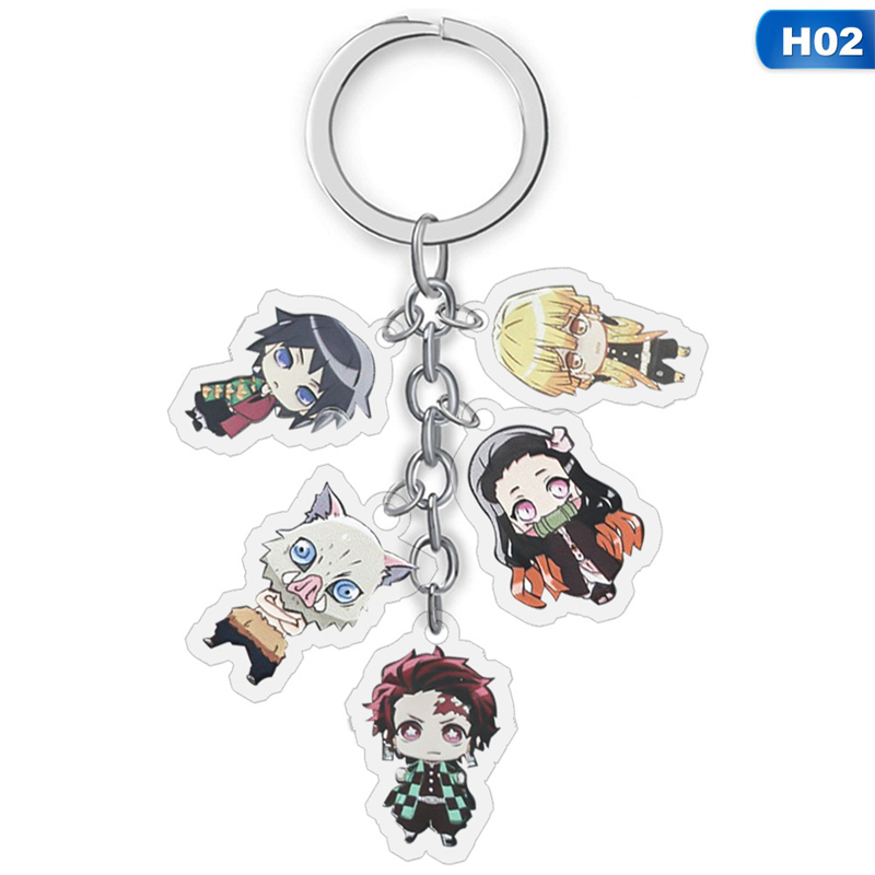 Móc Khóa Nhân Vật Anime Xinh Xắn