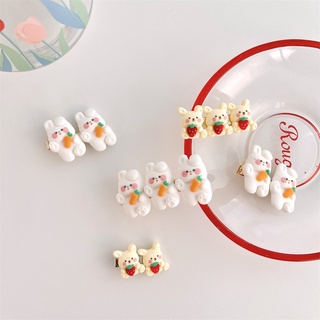 Kẹp tóc thỏ hoạt hình Hàn Quốc thỏ dễ thương kẹp tóc cà rốt