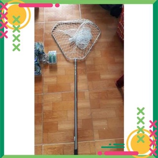vợt câu cá inox