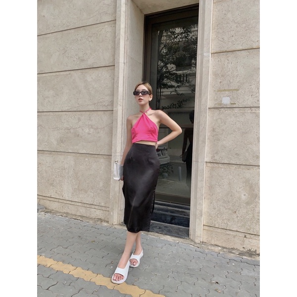 Chân Váy Lụa Xẻ Tà 2 bên LADY STYLE & OUTFITS | BigBuy360 - bigbuy360.vn