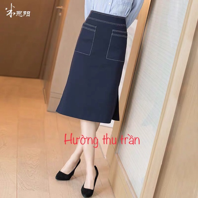 Chân váy dáng suông có túi cách điệu | BigBuy360 - bigbuy360.vn