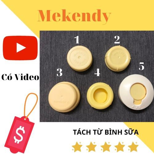 Shop Mẹ Kendy Nắp vặn, nắp đậy  bình sữa Medela [Tách từ set bình]