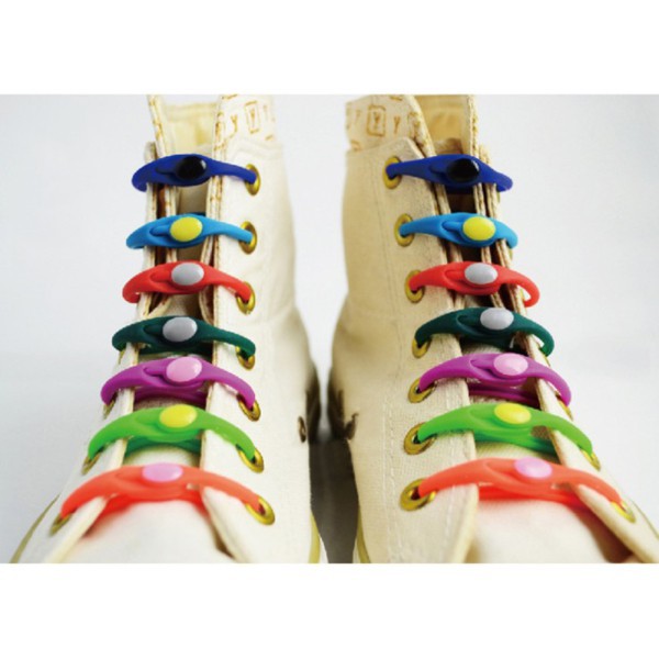 Dây Giày Silicone Không Cần Buộc