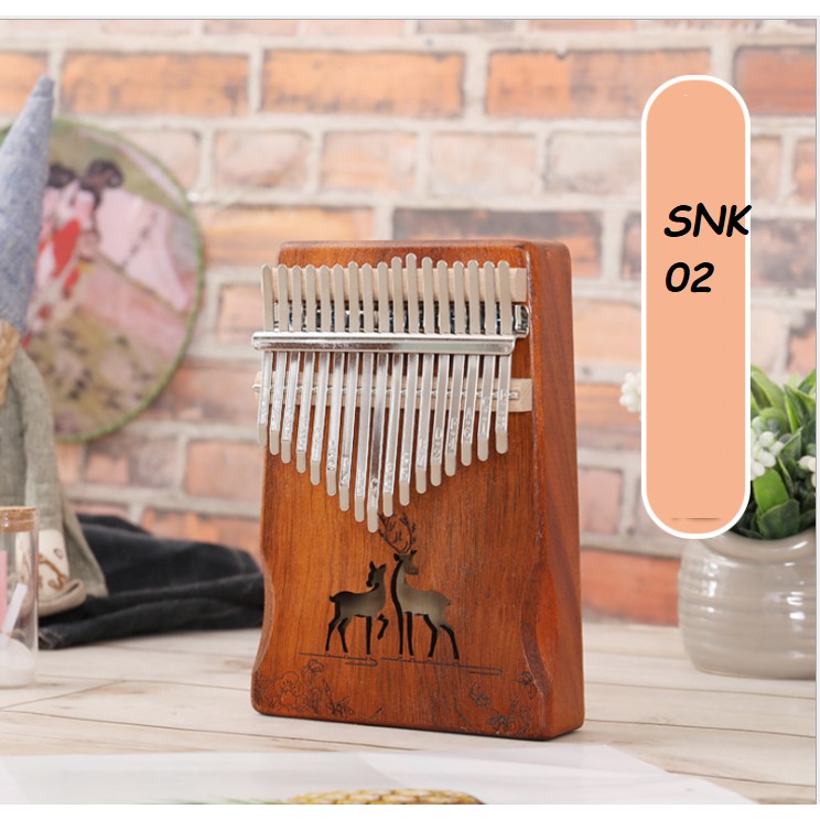 [BST SNK] Đàn kalimba 17 phím gỗ Gụ Mahogany SNK-250590