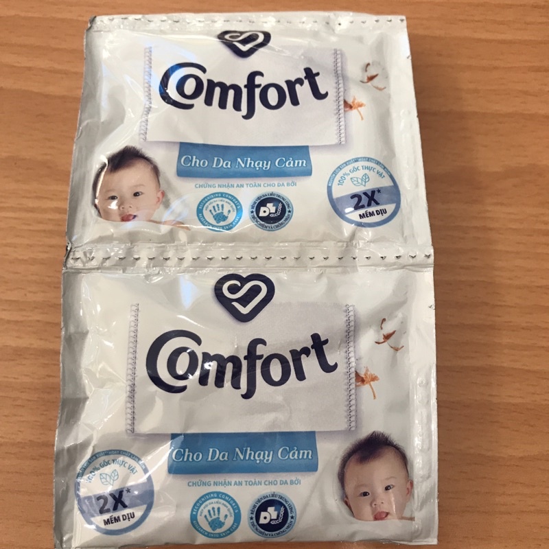 1 dây nước Xả Vải đậm đặc Comfort kháng khuẩn dịu nhẹ 1 gói 20ml