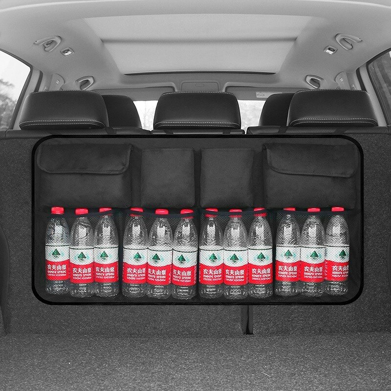 Túi lưới ô tô (PK168) Túi treo ghế ô tô - chứa đồ cốp xe dòng SUV, hatchback