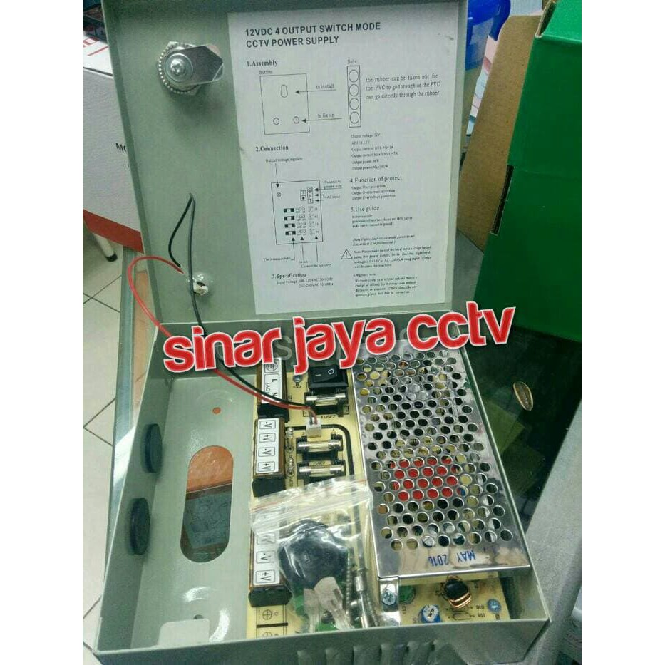 Kem CCTV BOX hiệu POWER SUPLY 5A