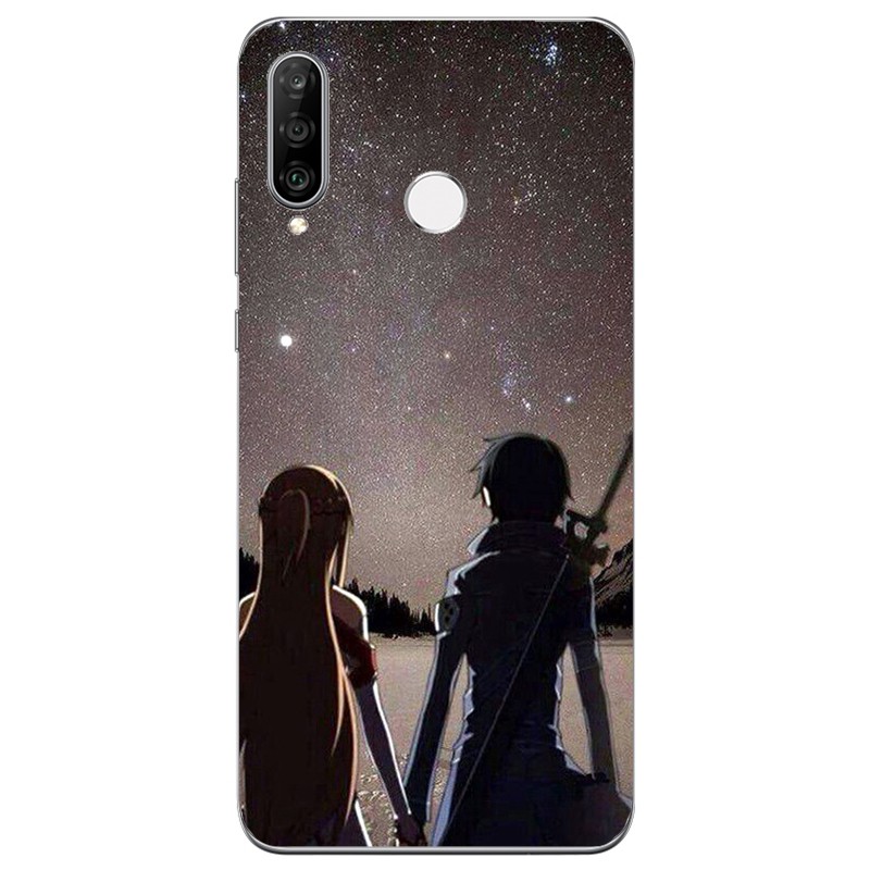 Ốp Lưng Silicone In Hình Sword Art Online 2d Cho Itel S11 S15 S31 S32 S33 S36 Pro