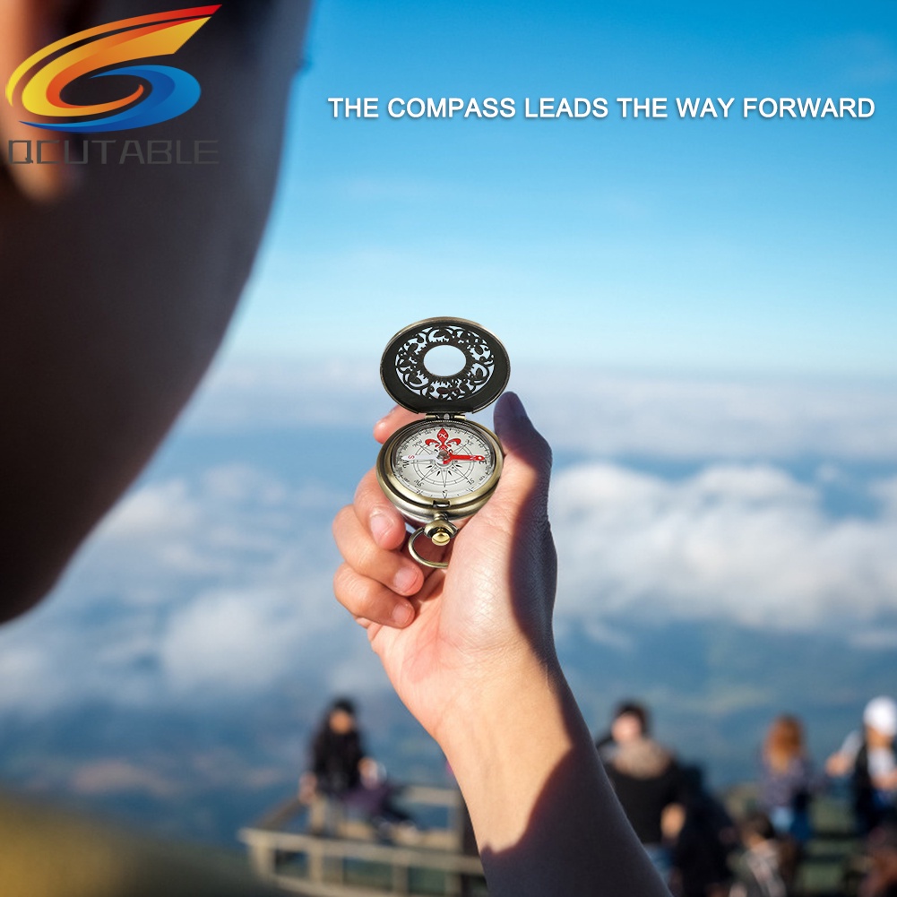 La bàn màu đồng thiết kế nhỏ gọn phong cách retro