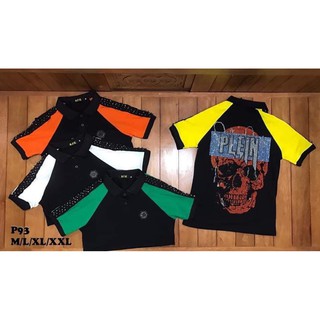 Áo polo đầu lâu đính đá nam nữ siêu hot