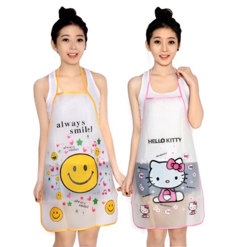 Tạp dề hoạ tiết dễ thương
