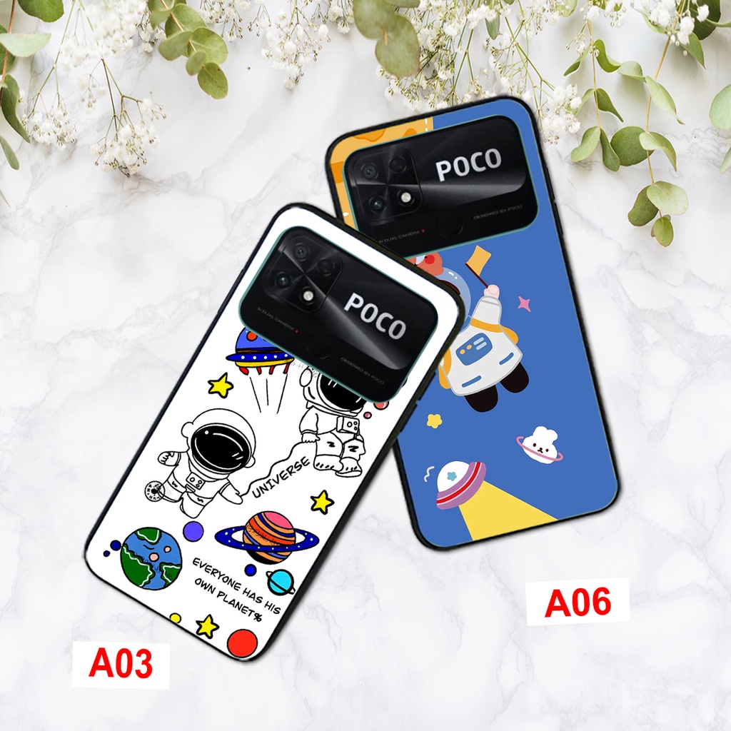 Ốp lưng Xiaomi Poco C40 vũ trụ cực đẹp đáng yêu/ ốp poco c40 giá rẻ