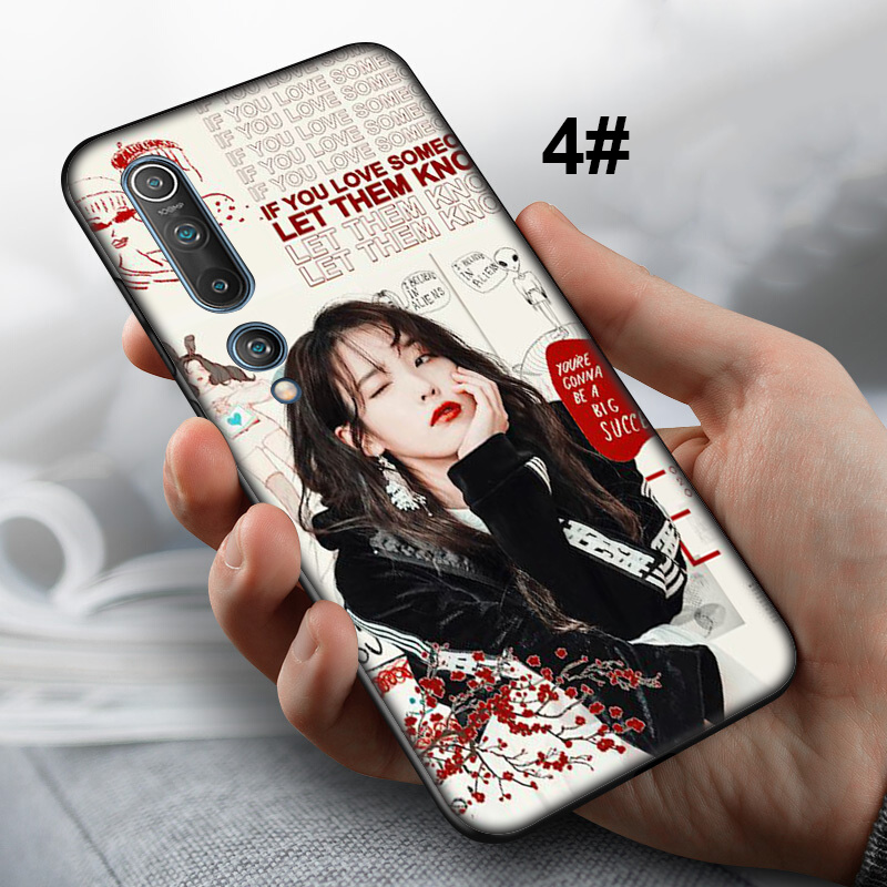 Ốp Điện Thoại Mềm Hình Ca Sĩ Iu Lee Ji Eun Le99 Cho Xiaomi Mi Poco X3 Nfc F2 Pro Mix 2s Max 3 Note 10