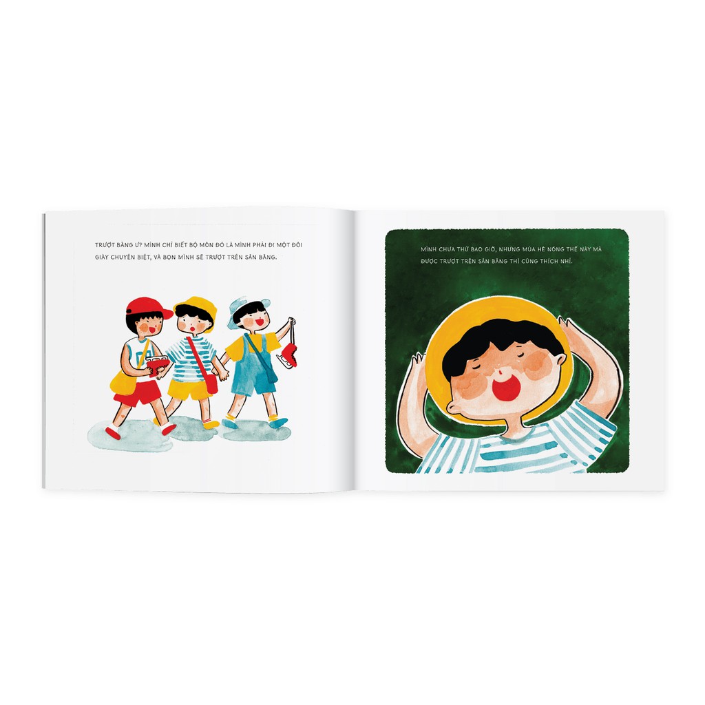 Sách Ehon - Kenta chơi thể thao - cho trẻ từ 3 tuổi