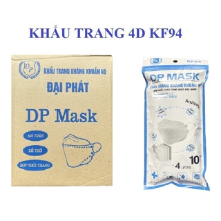 Thùng 300 Chiếc Khẩu Trang Kháng Khuẩn 4D KF94
