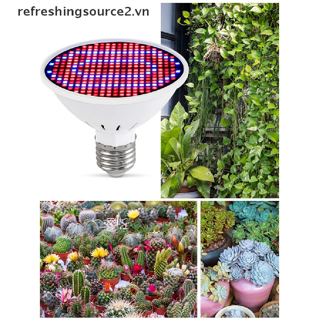 {FCC} 300LED Hydroponic Growth Light Led Grow Bulb MR16 Full Spectrum 220V UV Lamp {refreshingsource2.vn}