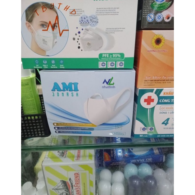 Khẩu Trang 3️⃣D Ami Mask Công Nghệ Nhật Bản [ Chính Hãng]