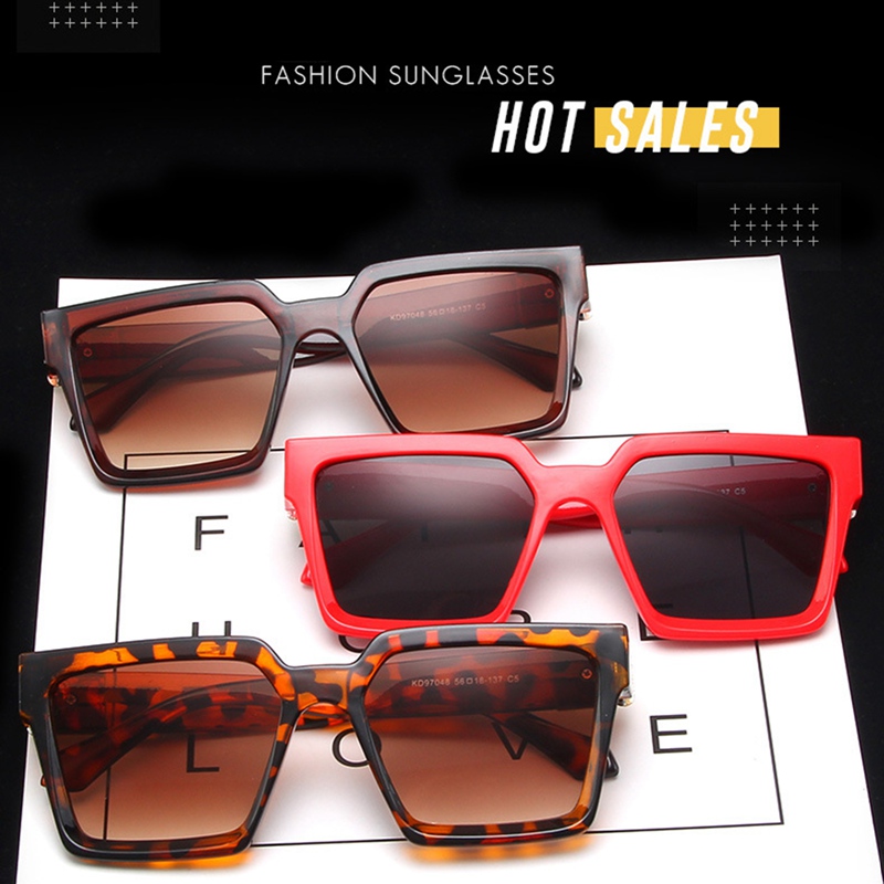 Kính Mát Gọng Vuông Phong Cách Retro Cho Nữ | BigBuy360 - bigbuy360.vn