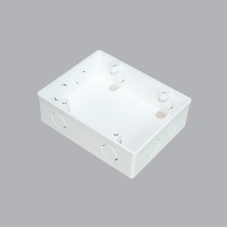Hộp nhựa âm tường dùng cho 2 mặt đơn(đế âm đôi) MPE