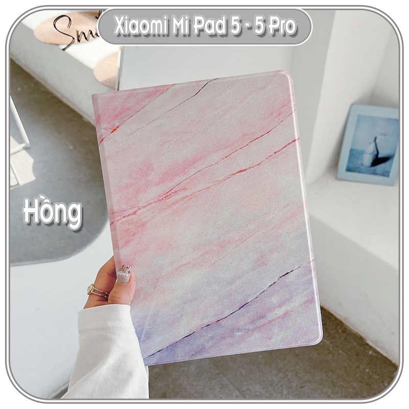 Bao da cho Xiaomi Mi Pad 5 - 5 Pro, hoa văn đá hoa cương