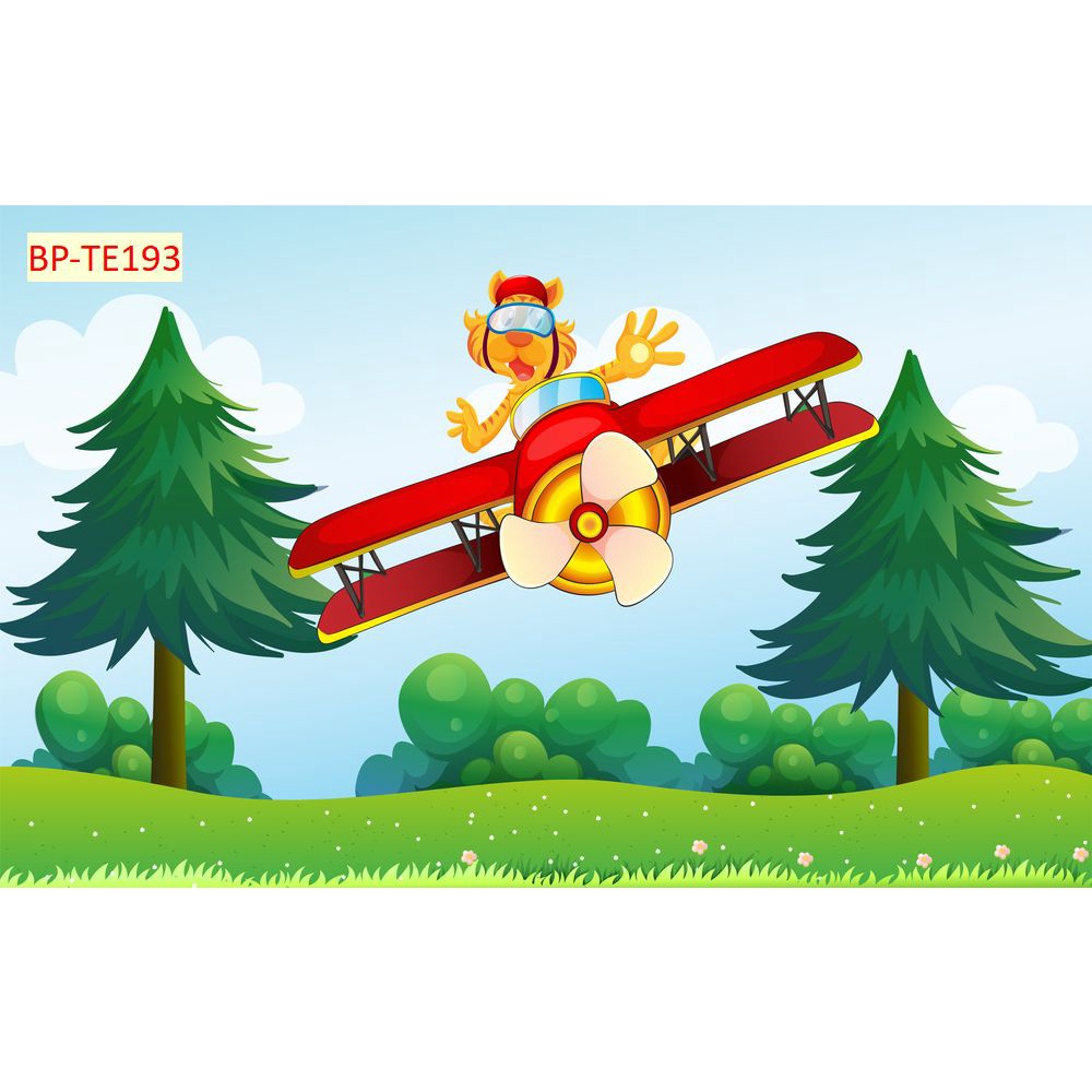 Tranh 3D Dán Tường Phòng HOẠT HÌNH Nhiều Chủ Đề Nhiều Kích Thước