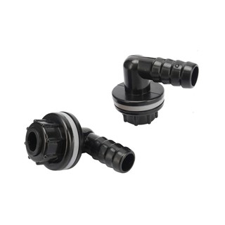 Đầu Nối Ống Nước Góc 90 Độ 3/8 Đến 14mm Cho Bể Cá Cảnh