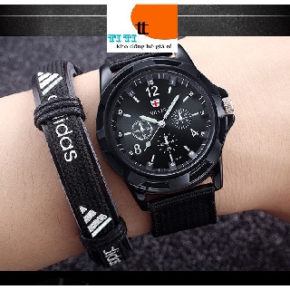 [GIÁ SỈ] ĐỒNG HỒ NAM DÂY VẢI GEMIUS QUÂN ĐỘI CỰC ĐẸP