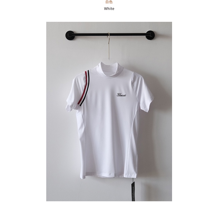 Áo Cổ Tròn Thoáng Khí Thoải Mái Chơi golf Thể Thao Ngoài Trời Phong Cách Mới Dành Cho Bạn Nữ