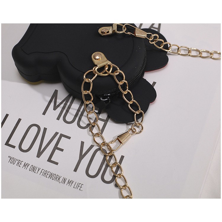 Túi Đeo Chéo Silicone MICKEY/MINNIE Cao Cấp Siêu Mềm - Hàn Quốc