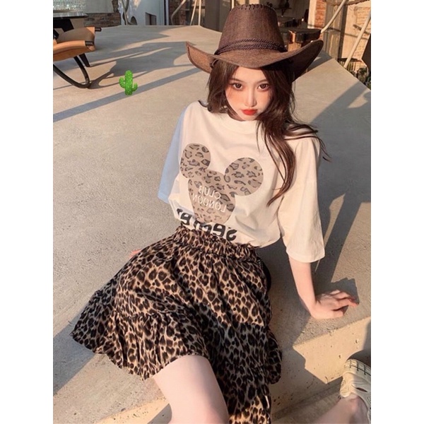 Set bộ xinh phôi váy đốm pc