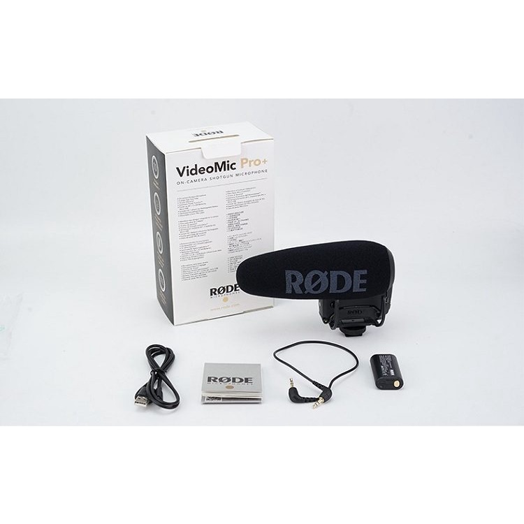 Micro thu âm gắn máy Rode VideoMic Pro+
