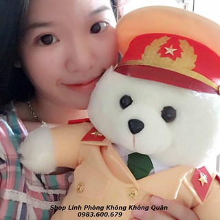 Gấu Bông Công An - Cảnh Sát 45 cm