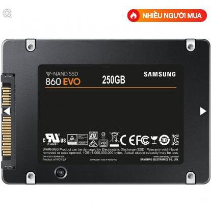 Ổ cứng SSD 250GB Samsung 860 EVO 2.5-Inch SATA III