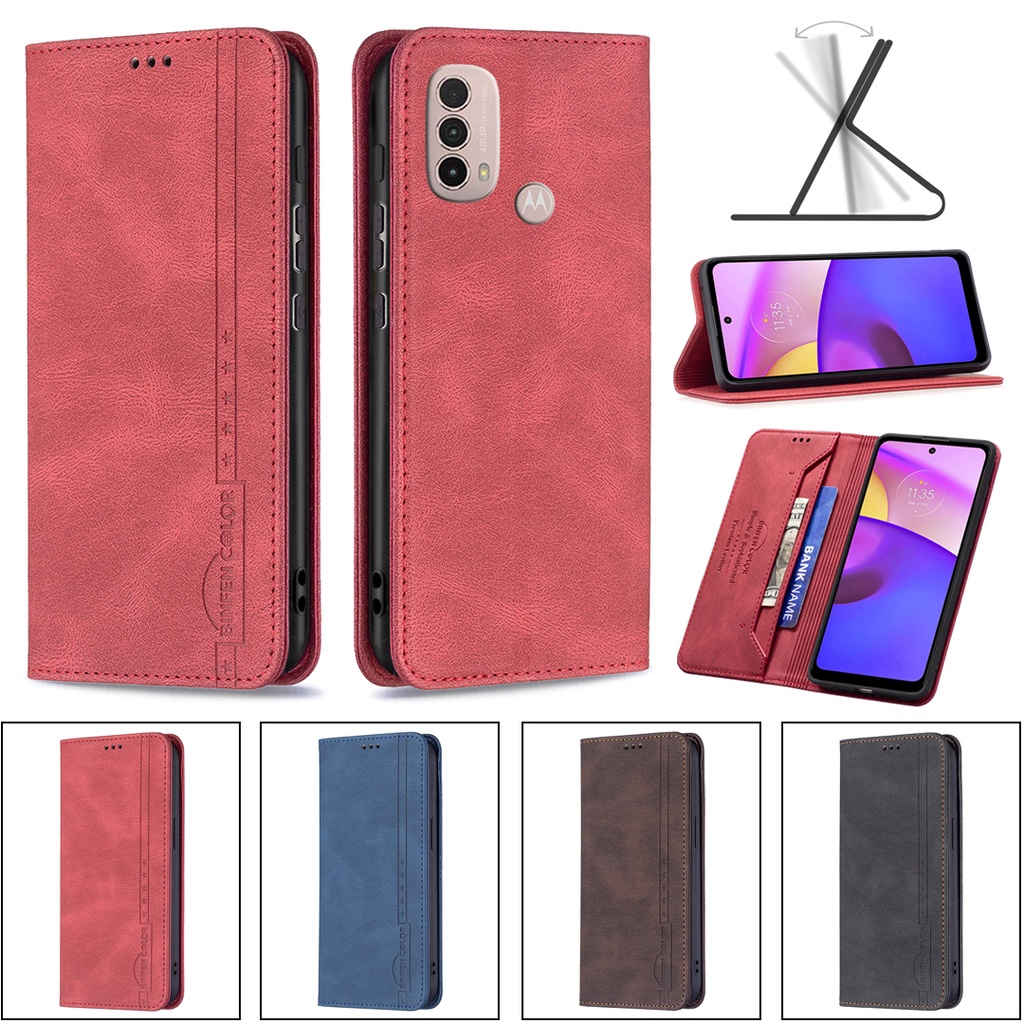 Case for Motorola Moto E40 / E30 BF08 Ốp Ốp Bao Da Điện Thoại Cho