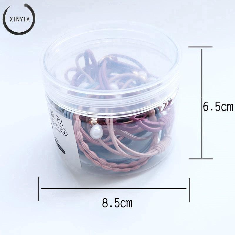 Set 12 dây cột tóc 7 màu
