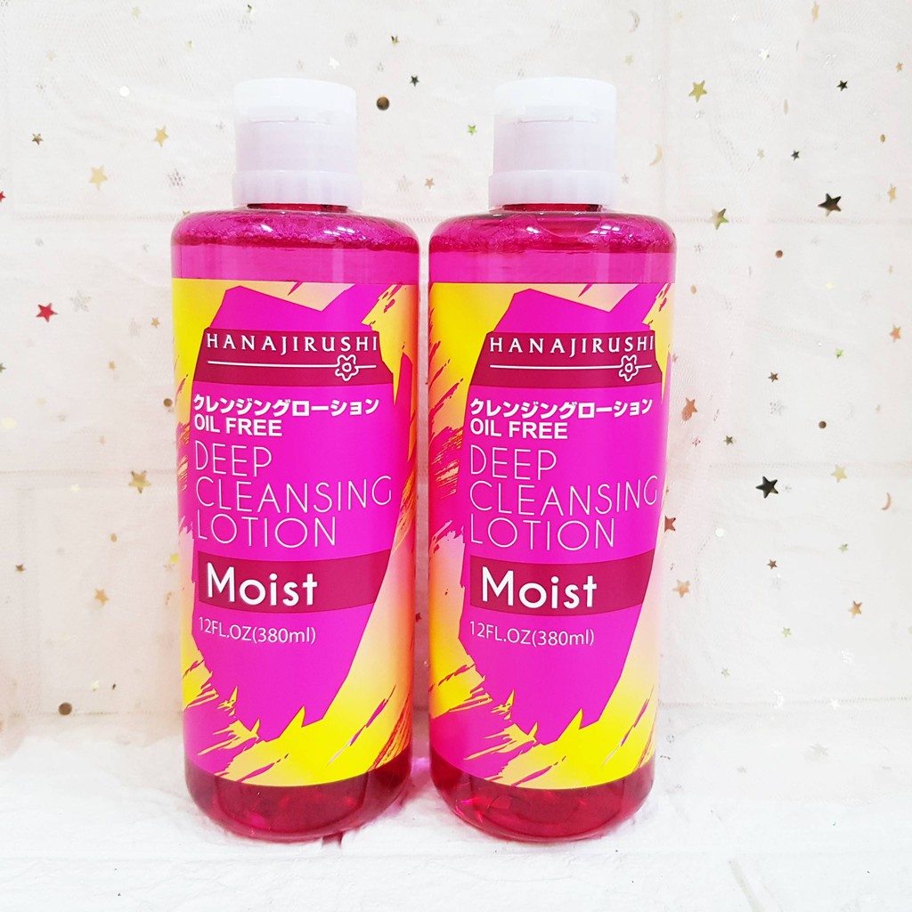 Nước tẩy trang HANAJIRUSHI siêu dưỡng ẩm 380ml