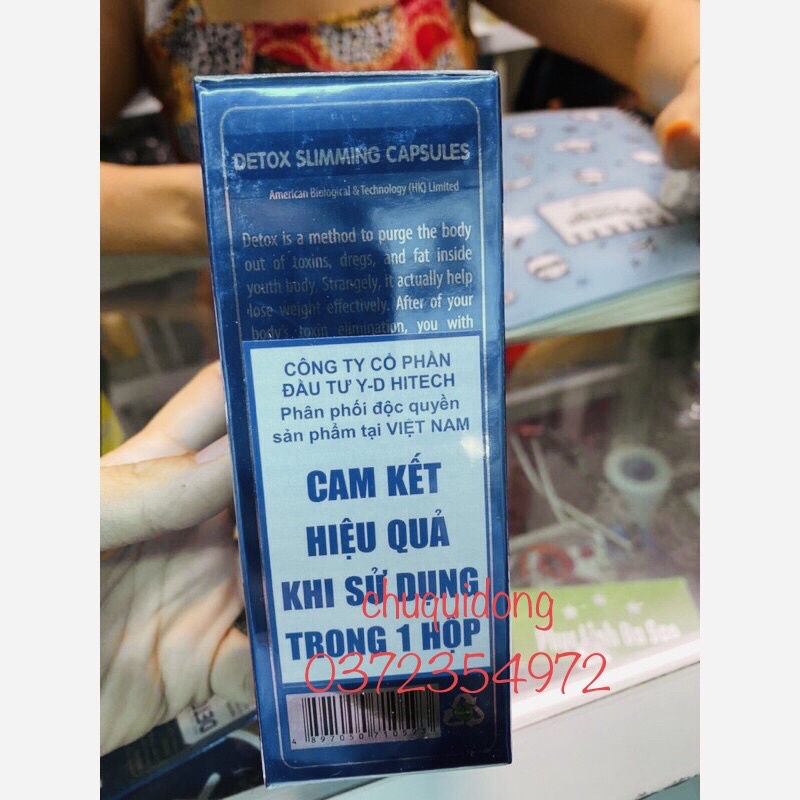 Giảm cân Detox...và Slimming hộp 42viên đảm bảo xuống cân