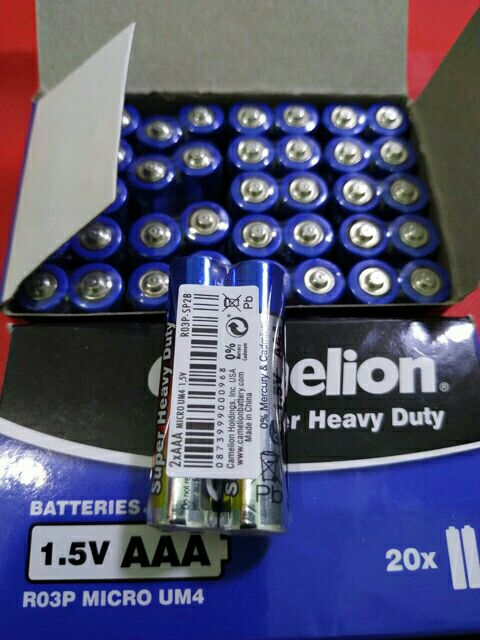 Pin AAA Camelion pin đũa hộp 40 viên