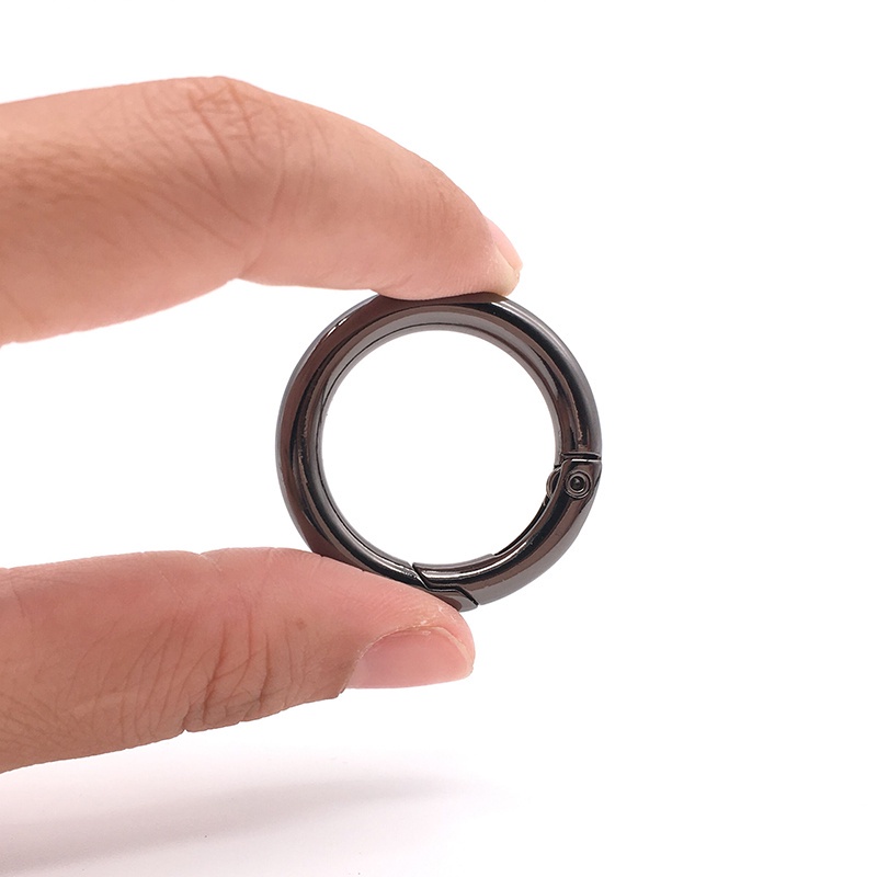 Vòng Lò Xo Bằng Kim Loại Dùng Làm Móc Khóa Hành Lý diy