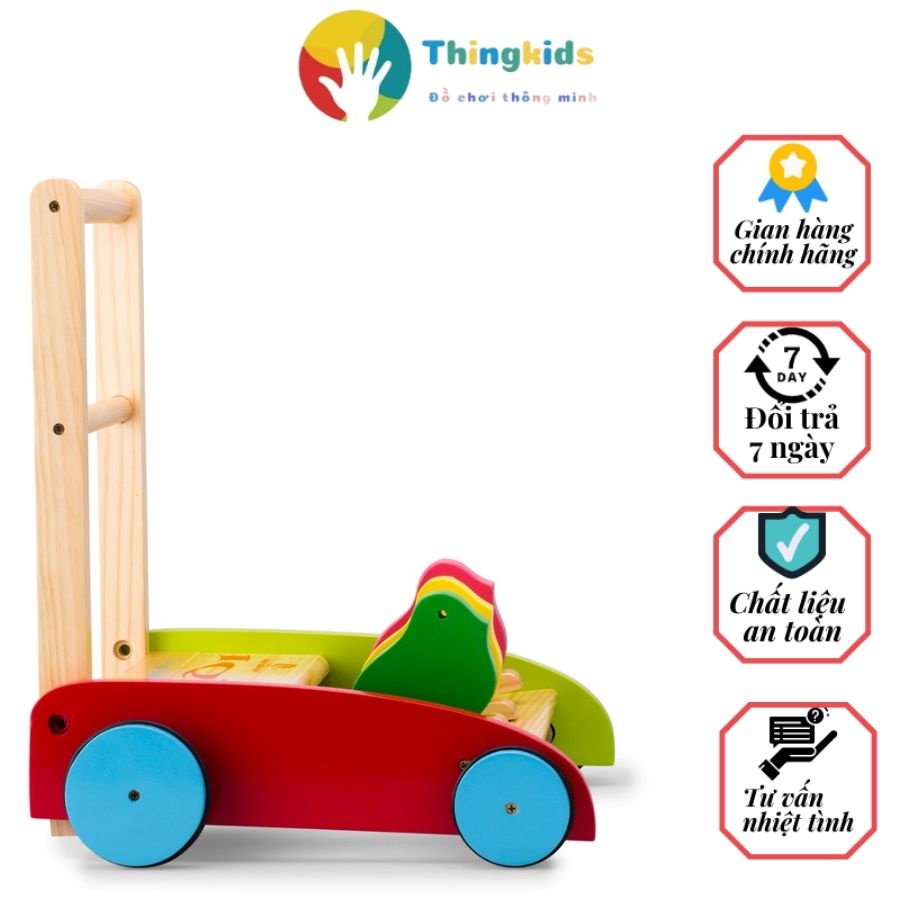 Xe gà tập đi hình con gà cho bé- THINGKIDS