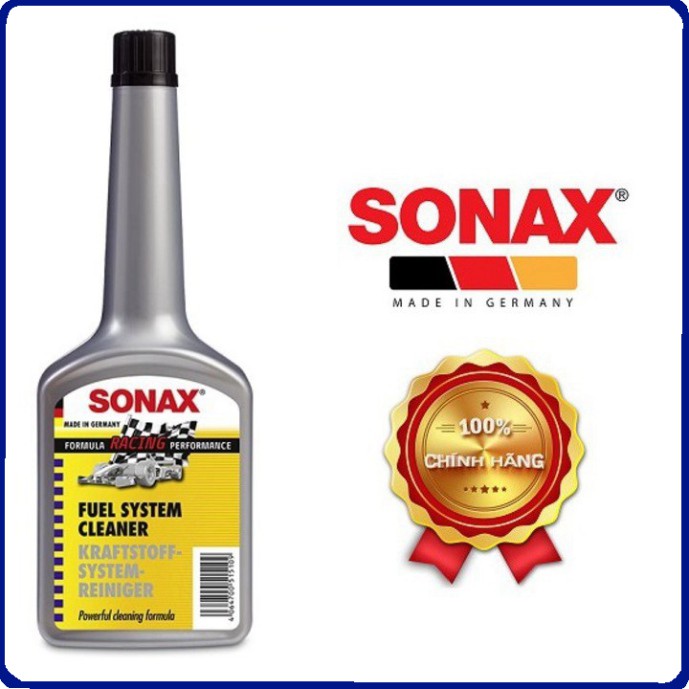 Sản phẩm Phụ gia làm sạch hệ thống xăng thương hiệu Đức - Sonax 515100 Dung tích 250 ml ..