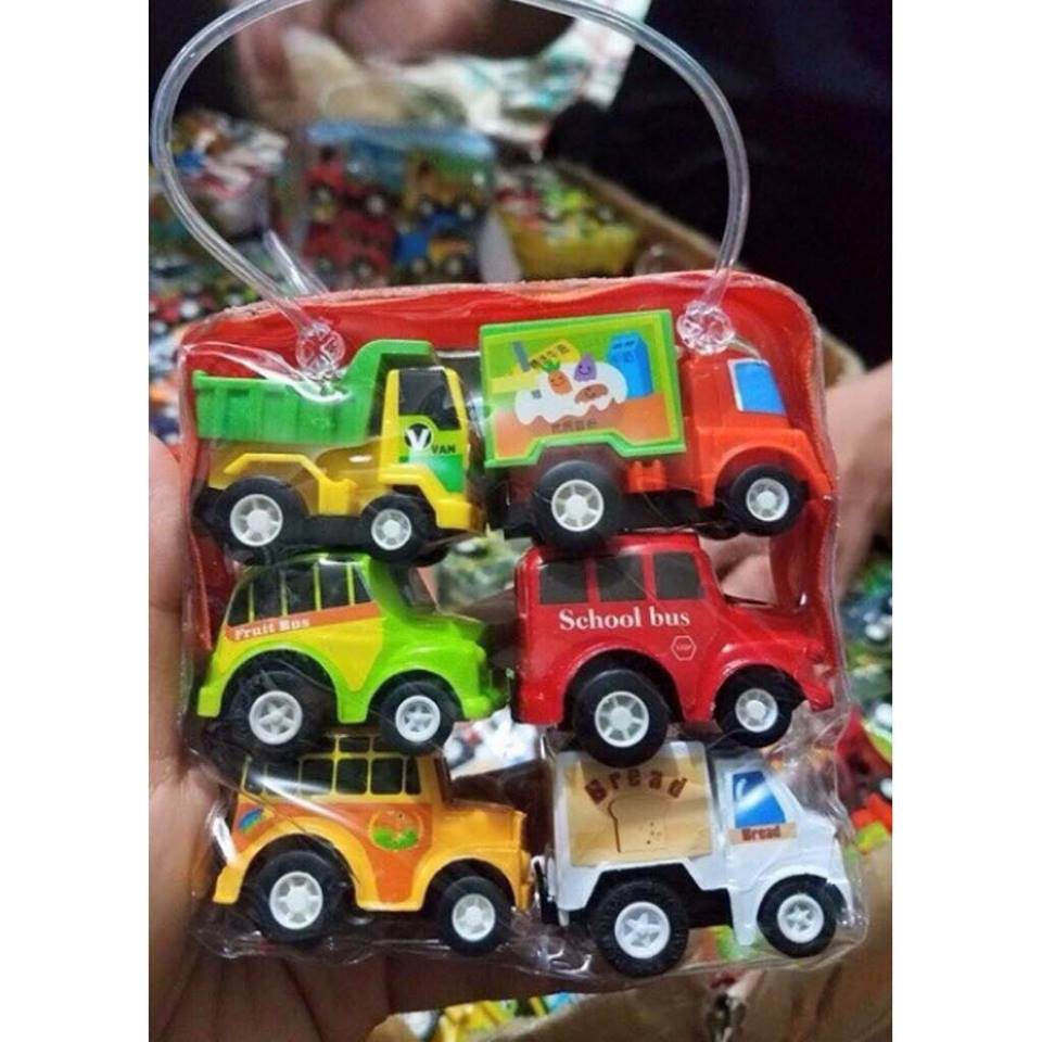 BỘ 6 ô tô đồ chơi