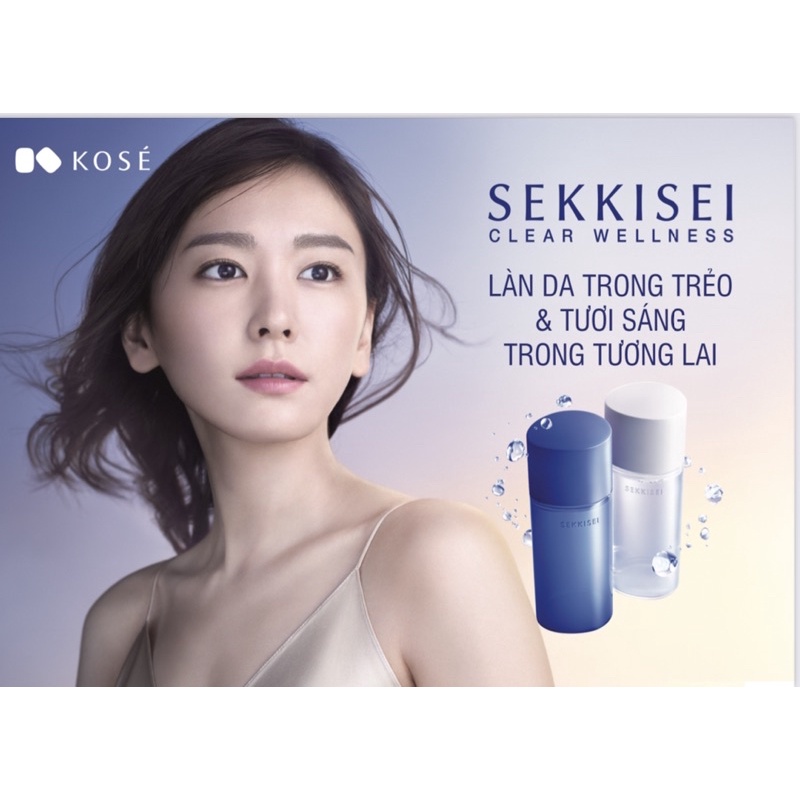 Lotion nước hoa hồng dưỡng ẩm - SEKKISEI CLEAR WELLNESS NATURAL DRIP | BigBuy360 - bigbuy360.vn